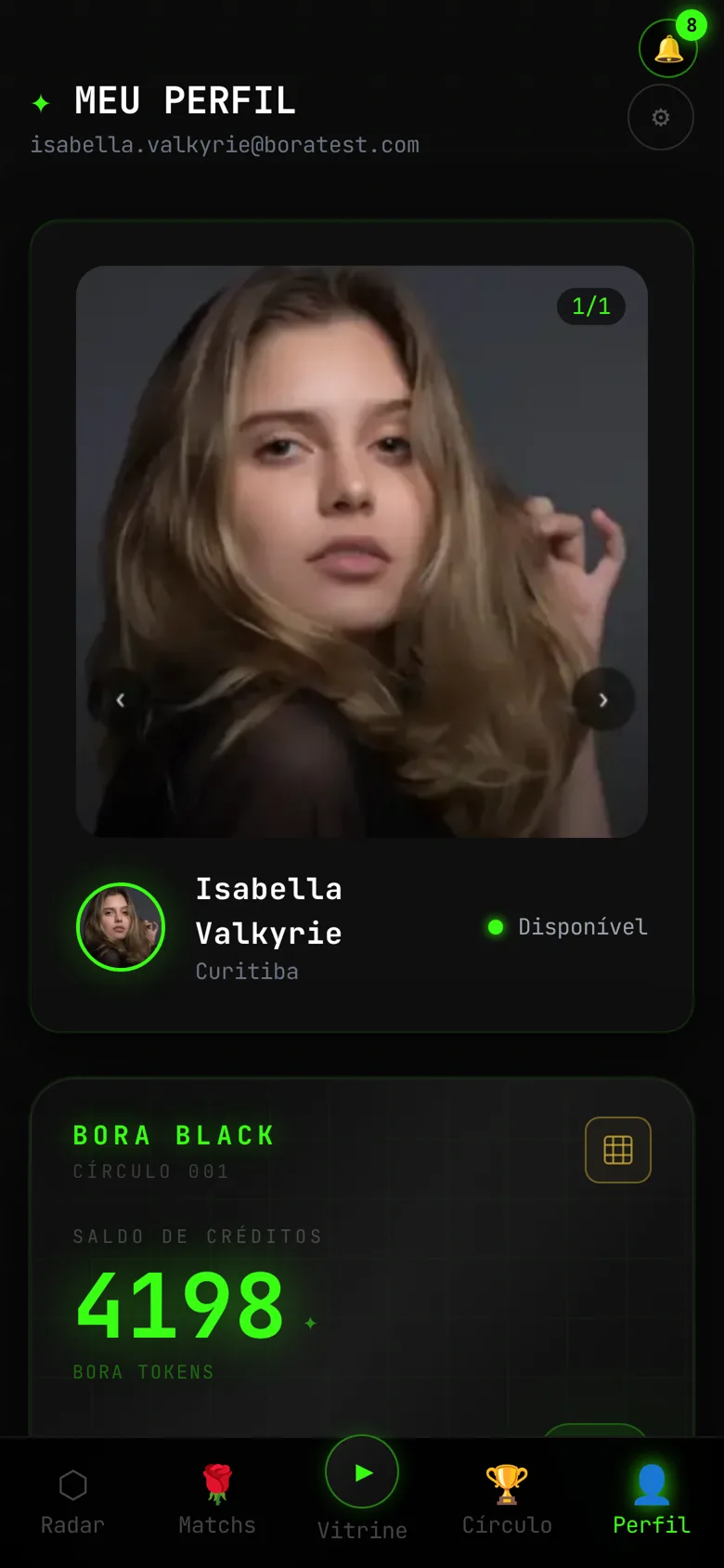 Perfil do membro